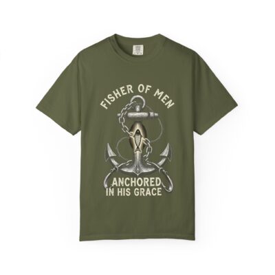 Anchor Faith T-Shirt — "Fisher of Men" Christian Graphic Tee